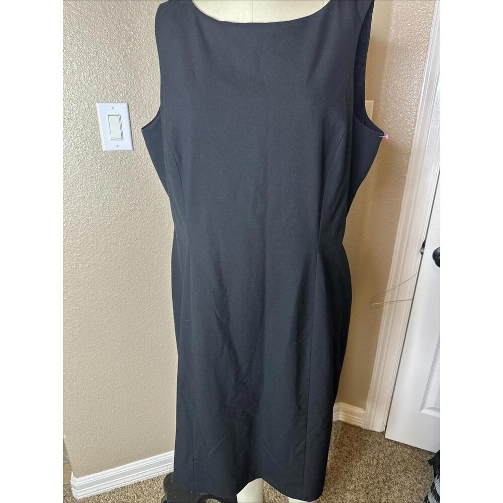 Tahari   Classic Career Black  Dress‎ size 16 - Picture 3 of 8